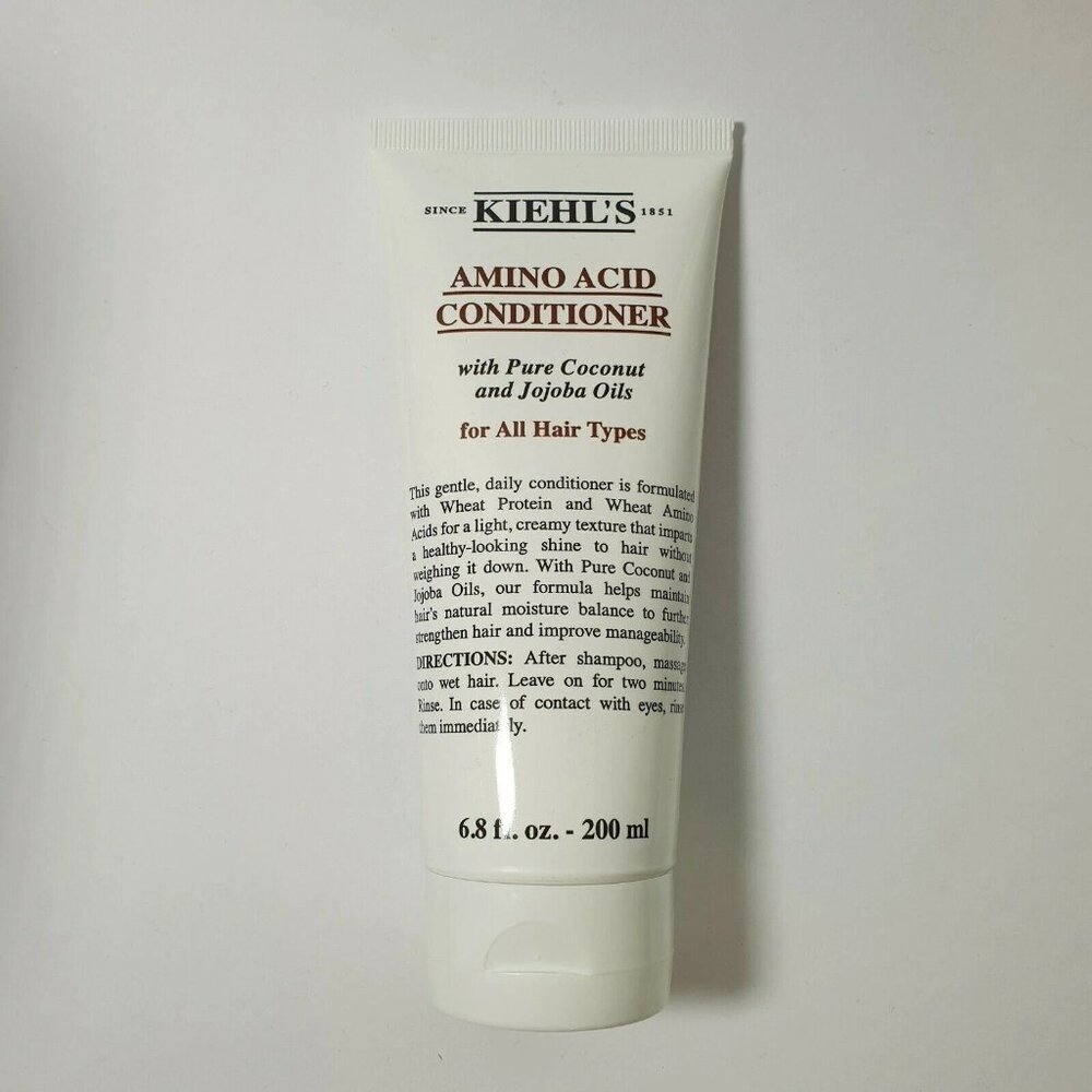 Kiehl's Amino Acid Conditioner Pure Coconut and Jojoba Oils - 6.8 Oz. 200ml